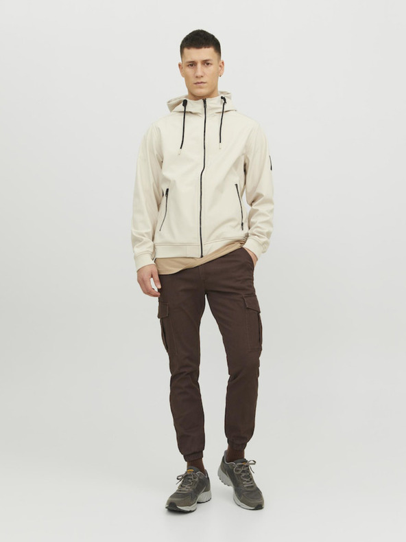 Jack & Jones Jack & Jones Basic moška kremna softshell jakna