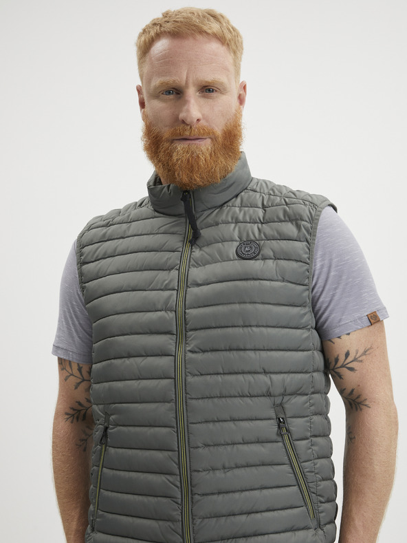 LERROS Kaki moška prešita jopica LERROS