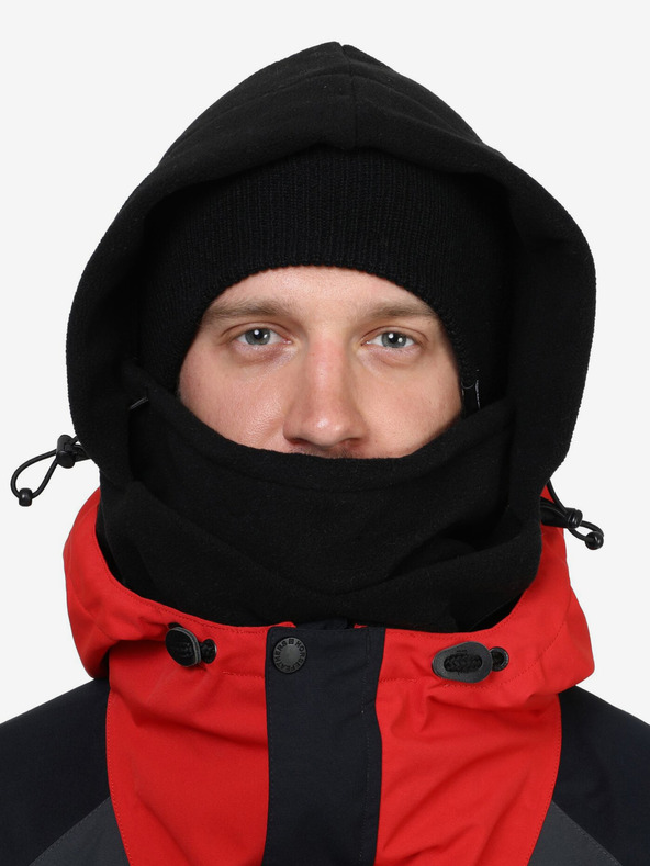 Horsefeathers Balaklava Gene - črna HORSEFEATHERS