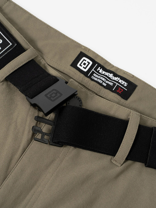 Horsefeathers Karbonski pas - črn HORSEFEATHERS