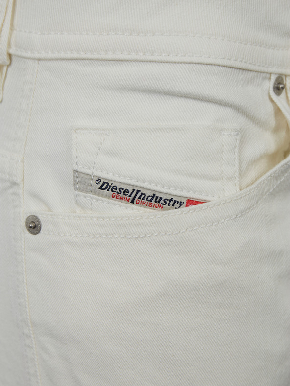 Diesel Bele moške kavbojke ozkega kroja Diesel Thommer