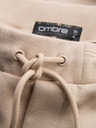 Ombre Clothing Moške bombažne športne hlače BASIC beige Ombre Oblačila