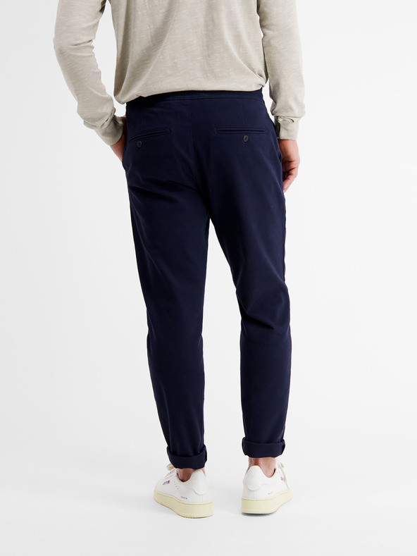 LERROS Temno modre moške hlače chino LERROS