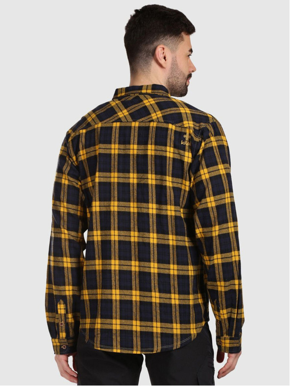 Kilpi Moška športna flanelna majica Kilpi FLANNY-M rumena
