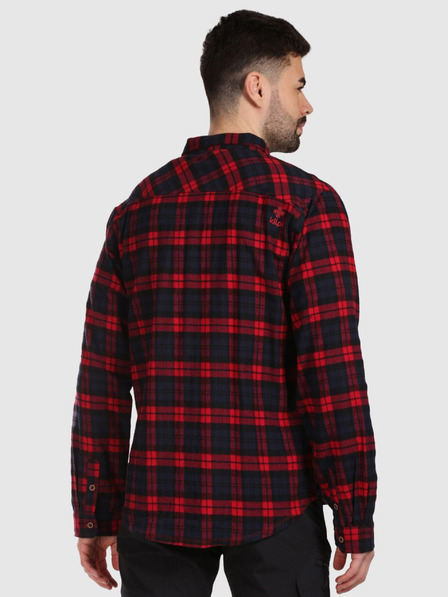 Kilpi Moška športna flanelna majica Kilpi FLANNY-M rdeča