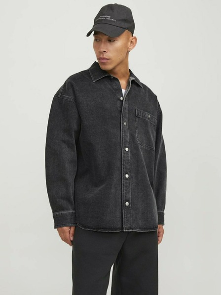 Jack & Jones Temno siva moška majica Jack & Jones Santorini