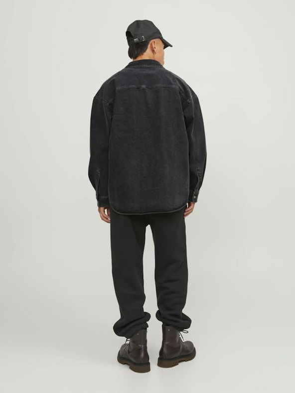 Jack & Jones Temno siva moška majica Jack & Jones Santorini