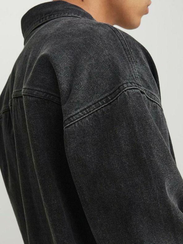 Jack & Jones Temno siva moška majica Jack & Jones Santorini