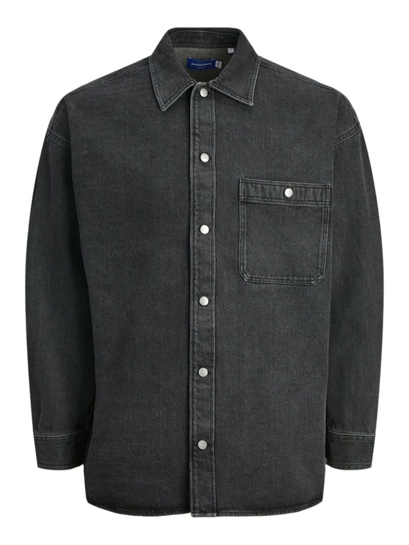 Jack & Jones Temno siva moška majica Jack & Jones Santorini