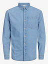 Jack & Jones Modra moška majica Jack & Jones Creek Denim