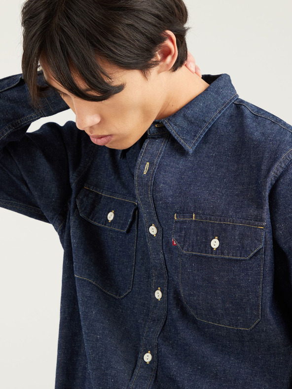 Levi's® Temno modra moška majica iz džinsa Levi's®