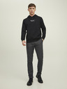 Jack & Jones Črna moška jopa s kapuco Jack & Jones