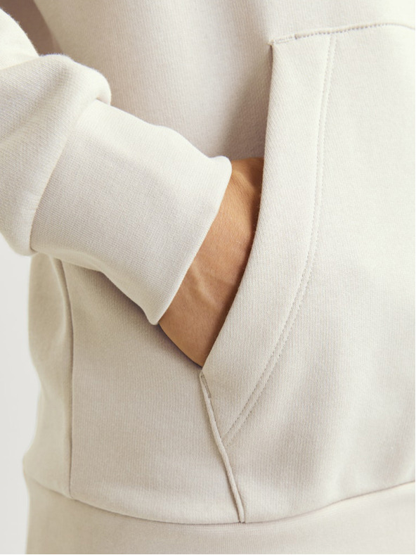 Jack & Jones Jack & Jones Moška bež jopa s kapuco