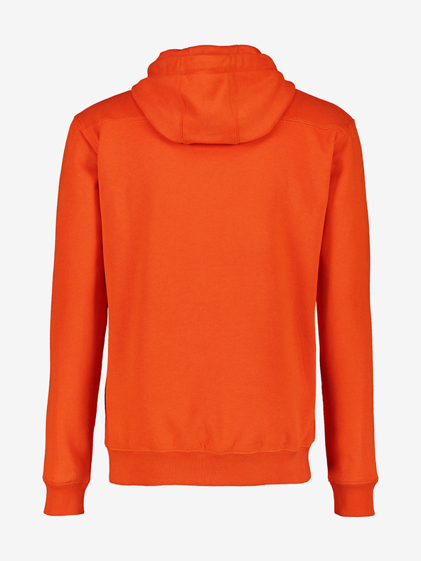 LERROS Oranžna moška majica s kapuco LERROS