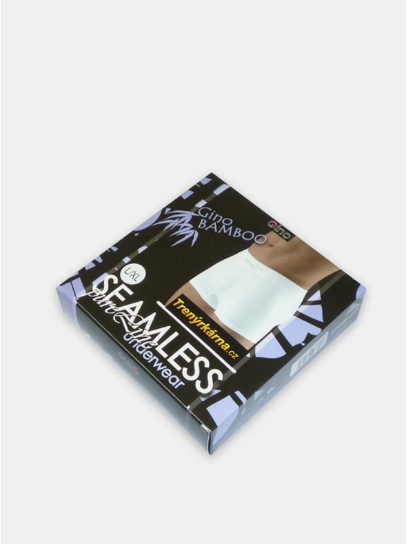 gino Moške brezšivne bambusove boksarice Gino črne