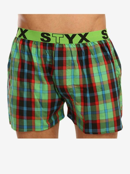 Styx Moške športne gumijaste hlače Styx večbarvne