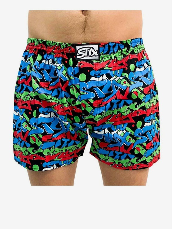 Styx Moške kratke hlače Styx art classic rubber graffiti