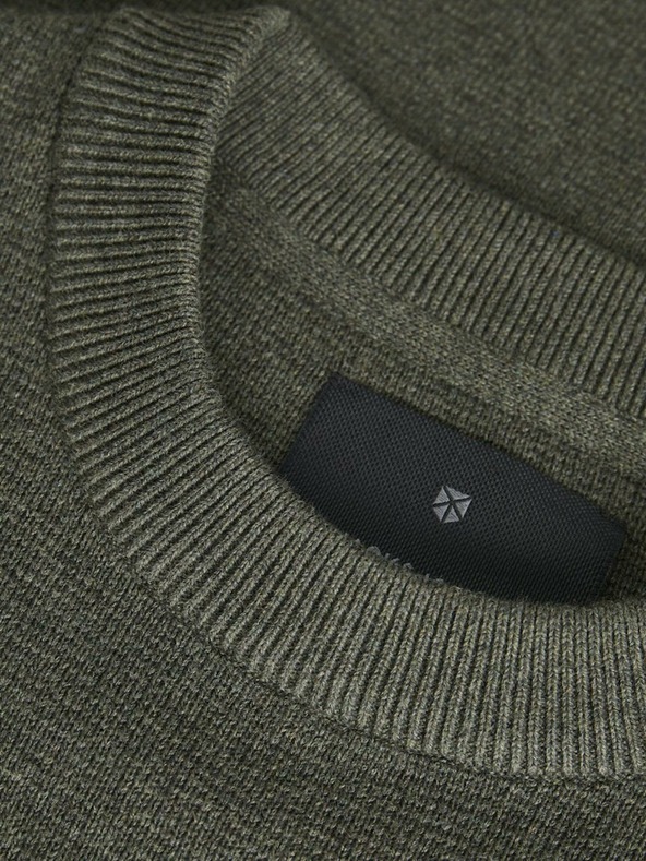 Jack & Jones Kaki Jack & Jones Moški pulover