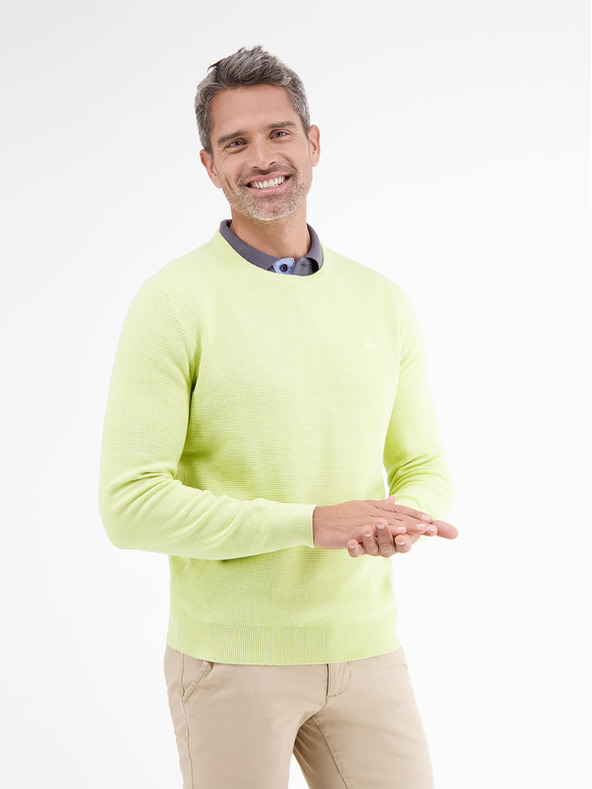 LERROS Rumen moški osnovni pulover LERROS