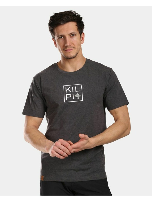 Kilpi Moška bombažna majica Kilpi VIBE-M temno siva