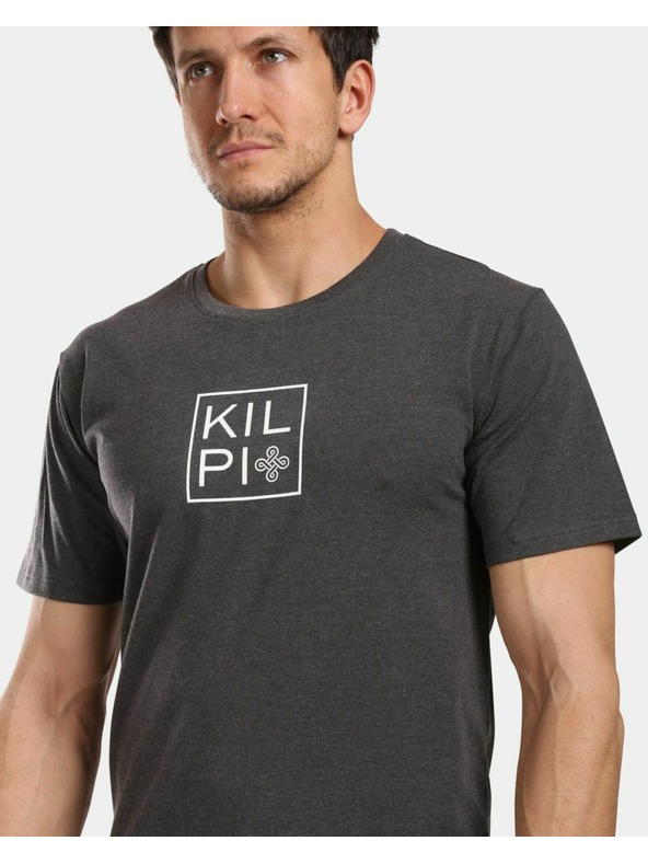 Kilpi Moška bombažna majica Kilpi VIBE-M temno siva