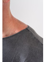Nebbia majica iz opranega bombaža GOLDEN AGE 788 M,črna