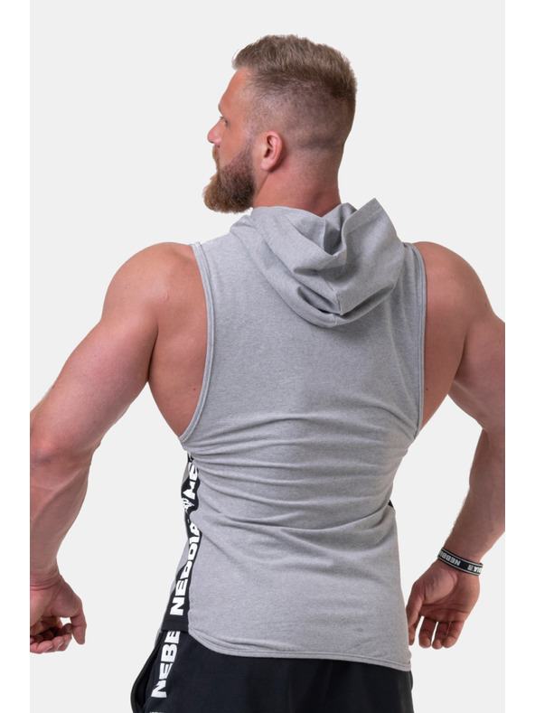 Nebbia Legendarna majica s kapuco 191 Svetlo siva Nebbia