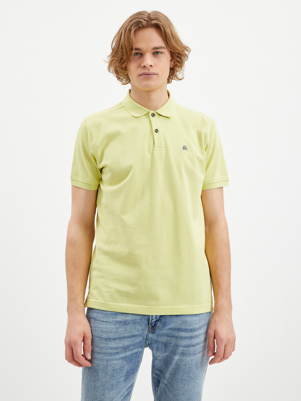 LERROS Rumena moška polo majica LERROS