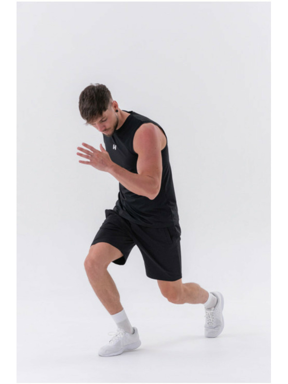 Nebbia Funkcionalna športna majica "Power" 322 Black Nebbia