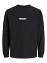 Jack & Jones Moška črna majica Jack & Jones