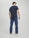 Jack & Jones Jack & Jones temno modra moška jopa s kapuco