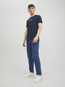 Jack & Jones Jack & Jones temno modra moška jopa s kapuco