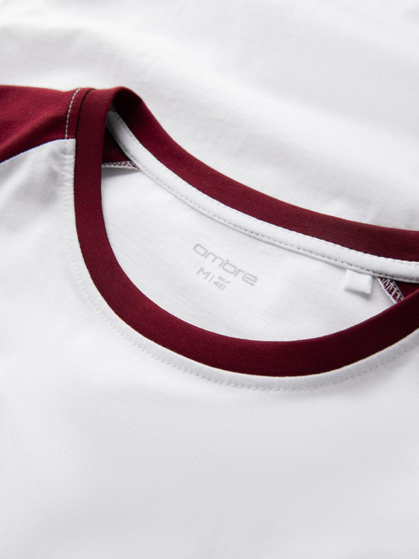 Ombre Clothing Moška potiskana majica z dolgimi rokavi - črna V1 OM-LSPT-0119 Ombre Clothing