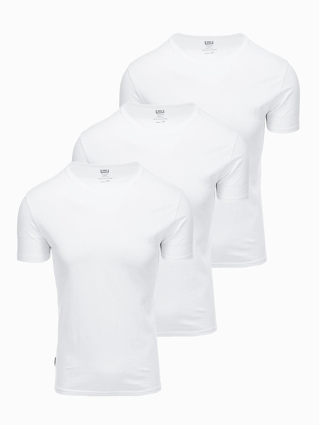 Ombre Clothing Moška majica brez potiska - mešanica 3 kosov Z29 Ombre Clothing