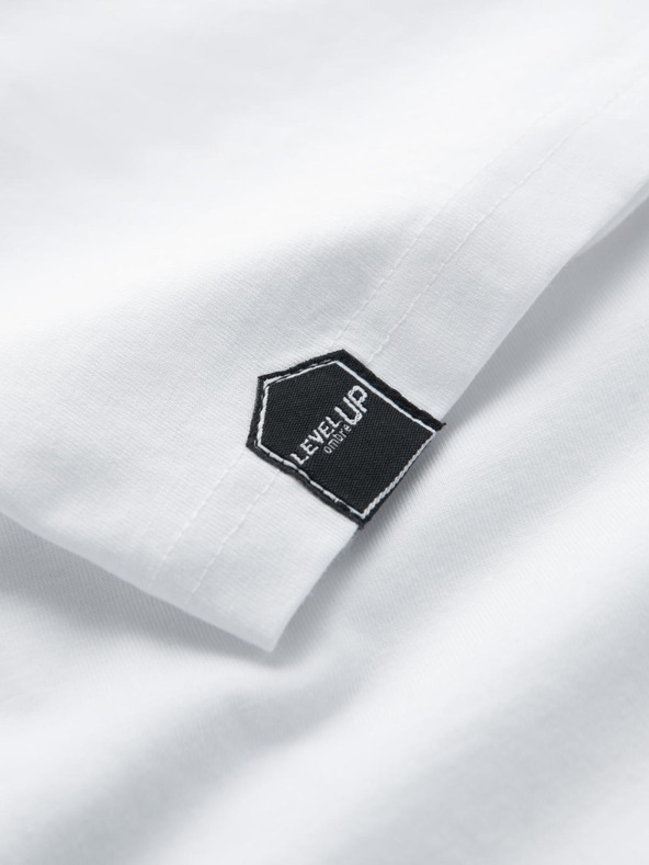 Ombre Clothing Moška potiskana majica z dolgimi rokavi - črna V1 OM-LSPT-0119 Ombre Clothing