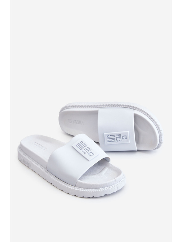 BIG STAR SHOES Ženski copati Big Star White