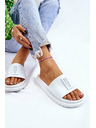 BIG STAR SHOES Ženski copati Big Star White