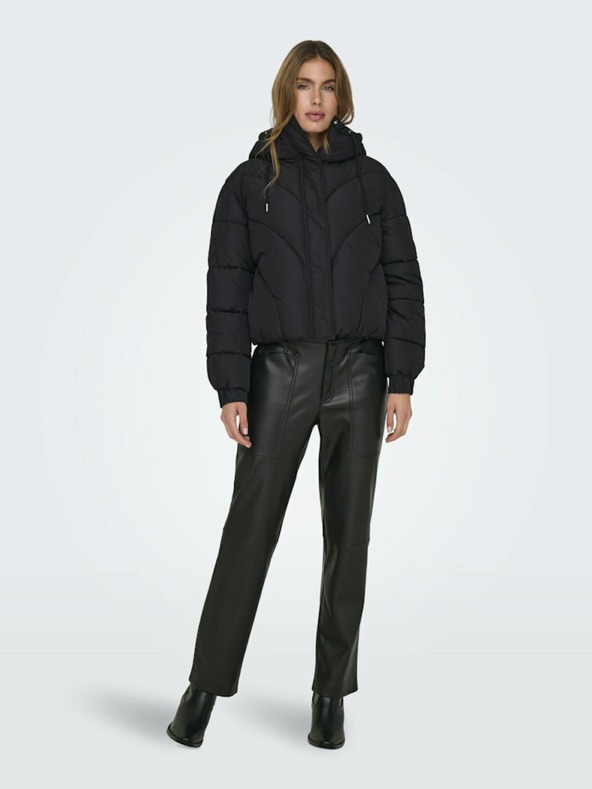 Jacqueline de Yong Črna JDY Ženski prešita jopica New Destiny