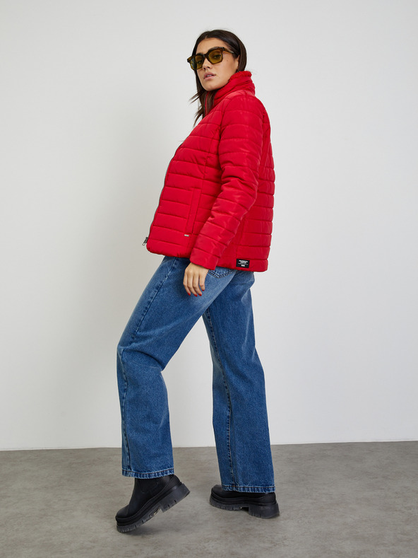 ZOOT.lab Rdeča ženska zimska prešita jakna ZOOT.lab Daisy