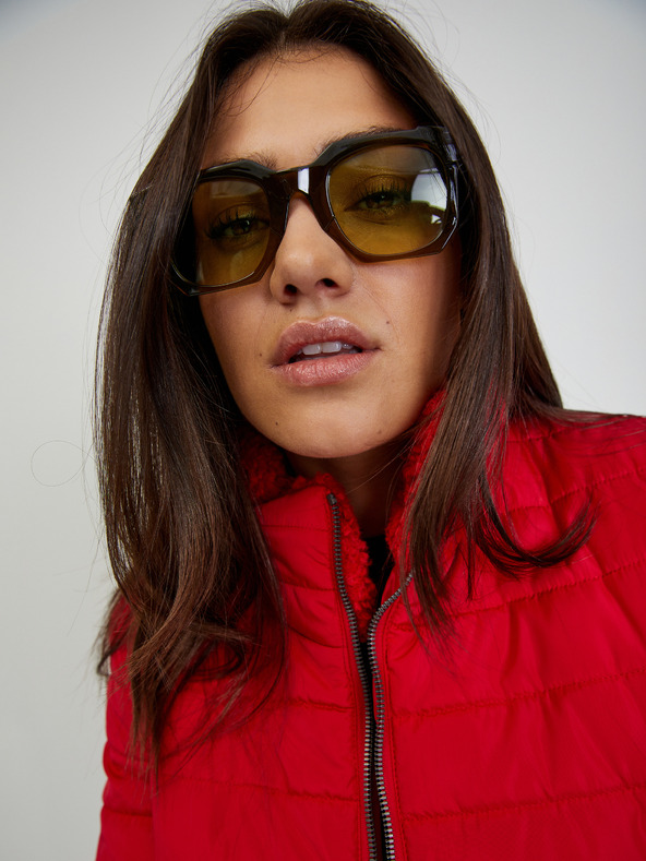 ZOOT.lab Rdeča ženska zimska prešita jakna ZOOT.lab Daisy