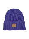 Tenson Unisex kapa Colourwear Badge Beanie Purple