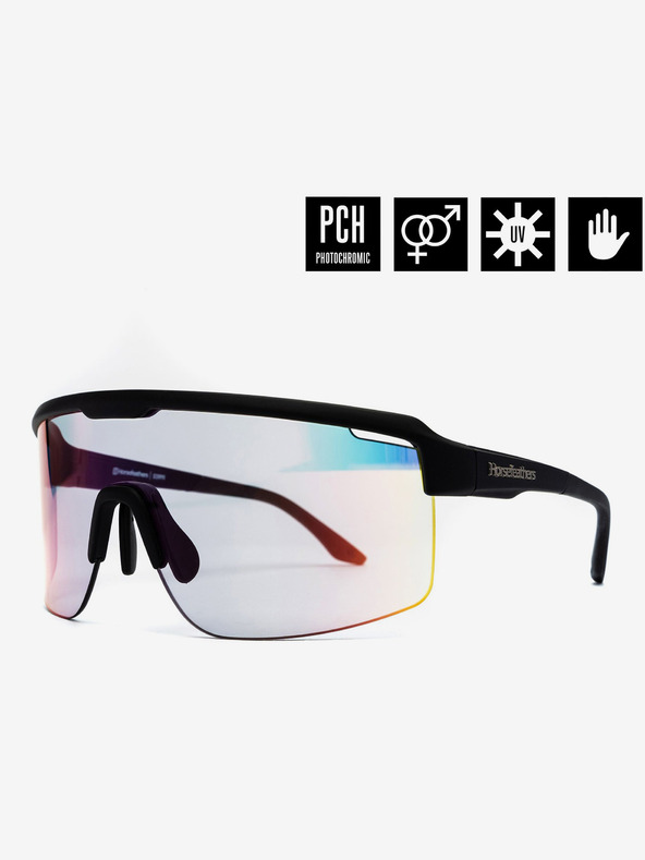 Horsefeathers Fotokromatska sončna očala Scorpio - mat črna/zrcalno rdeča HORSEFEATHERS