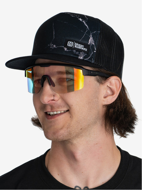 Horsefeathers Fotokromatska sončna očala Scorpio - mat črna/zrcalno rdeča HORSEFEATHERS