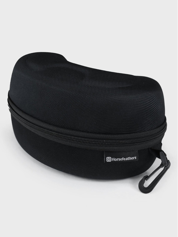 Horsefeathers Očala za deskanje na snegu Edmond - črna/zrcalno zelena HORSEFEATHERS