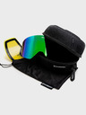 Horsefeathers Očala za deskanje na snegu Colt - črna/zrcalno zelena HORSEFEATHERS