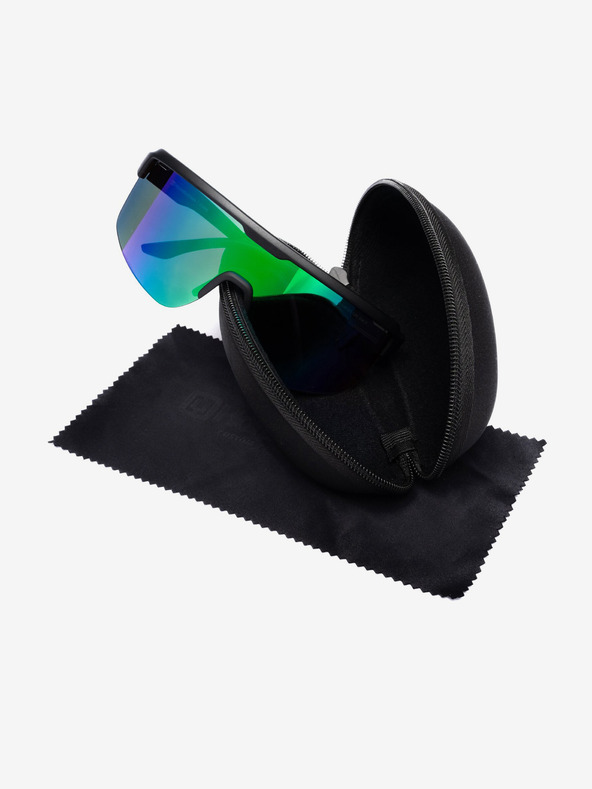 Horsefeathers Kolesarska očala Scorpio - mat črna/zrcalno zelena HORSEFEATHERS