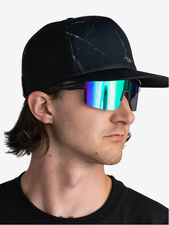 Horsefeathers Kolesarska očala Scorpio - mat črna/zrcalno zelena HORSEFEATHERS