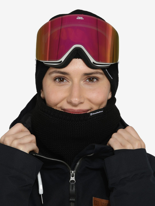 Horsefeathers Kravata Lota - črna HORSEFEATHERS