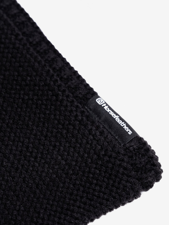 Horsefeathers Kravata Lota - črna HORSEFEATHERS