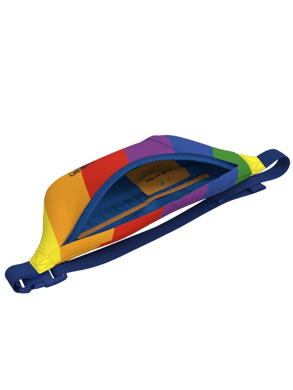 CabinZero Torbica za okoli pasu CabinZero Classic Hip Pack 2L LGBTQ+